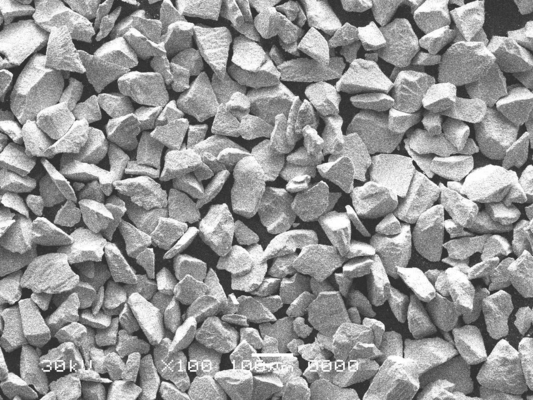 Cemented Tungsten Carbide Grits WC-Co Crushed Grits Co 5.5-9.5% Excellent Hardness Abrasion Resistance For Welding